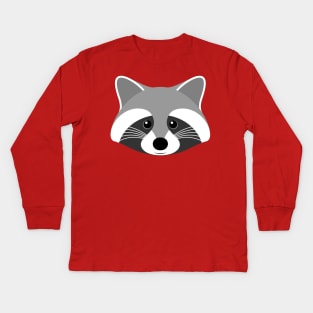 Raccoon Kids Long Sleeve T-Shirt